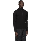 A-COLD-WALL* Black Wool Rhombus Zip-Up Jacket