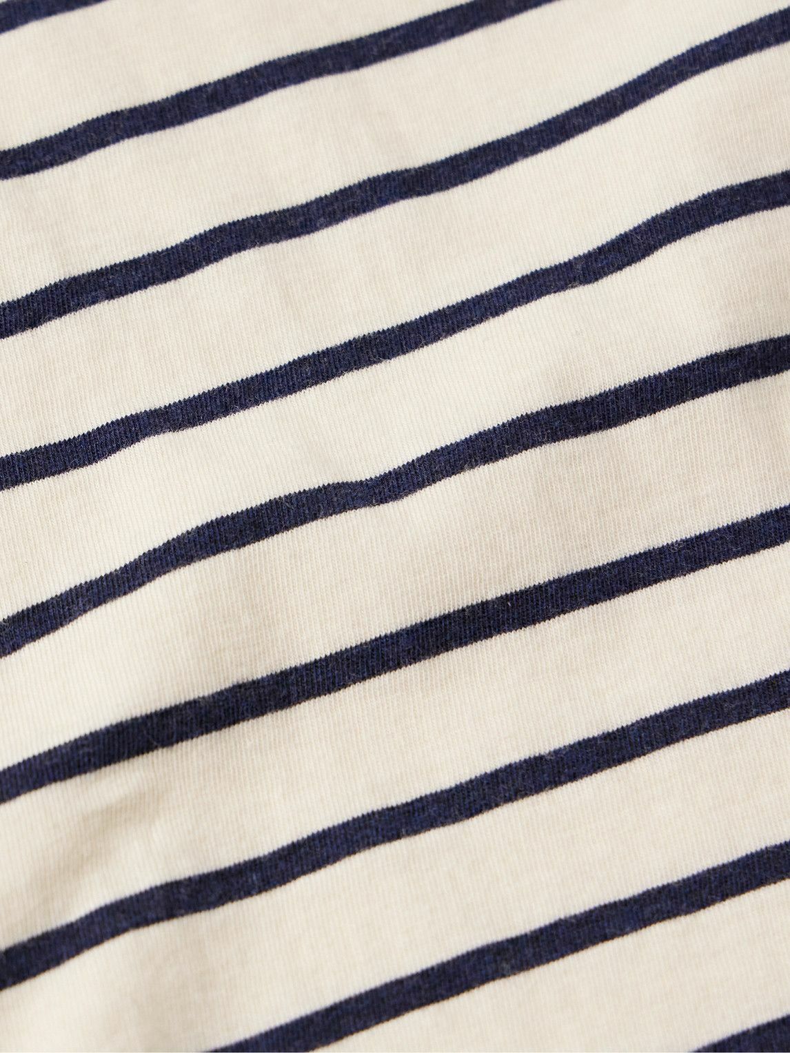 Nili Lotan - Pierre Striped Cotton-Jersey T-Shirt - White