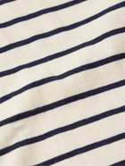 Nili Lotan - Pierre Striped Cotton-Jersey T-Shirt - White