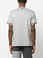 THOM BROWNE - Rwb Motif Cotton T-shirt