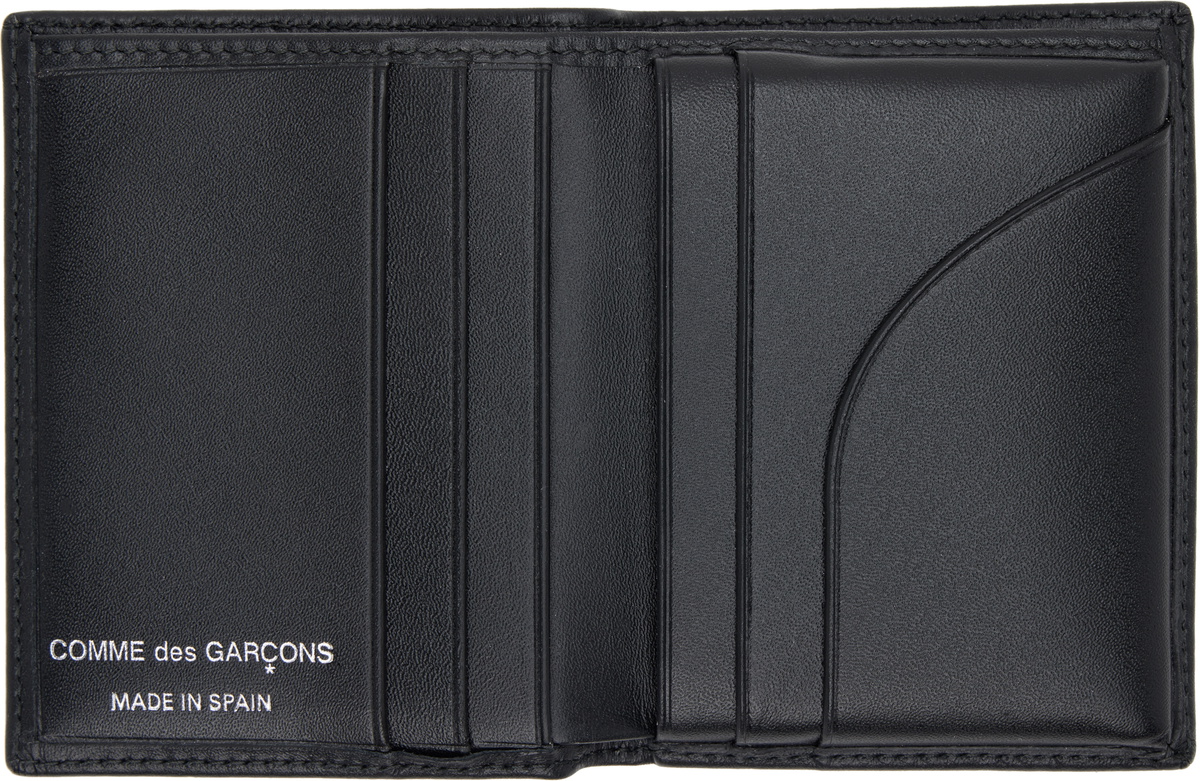 COMME des GARÇONS WALLETS Black Eyelet Wallet