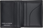 COMME des GARÇONS WALLETS Black Eyelet Wallet