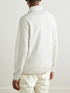 Brunello Cucinelli - Logo-Embroidered Fleece Half-Zip Ski Base Layer - White