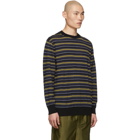 Comme des Garcons Homme Multicolor Striped Sweater