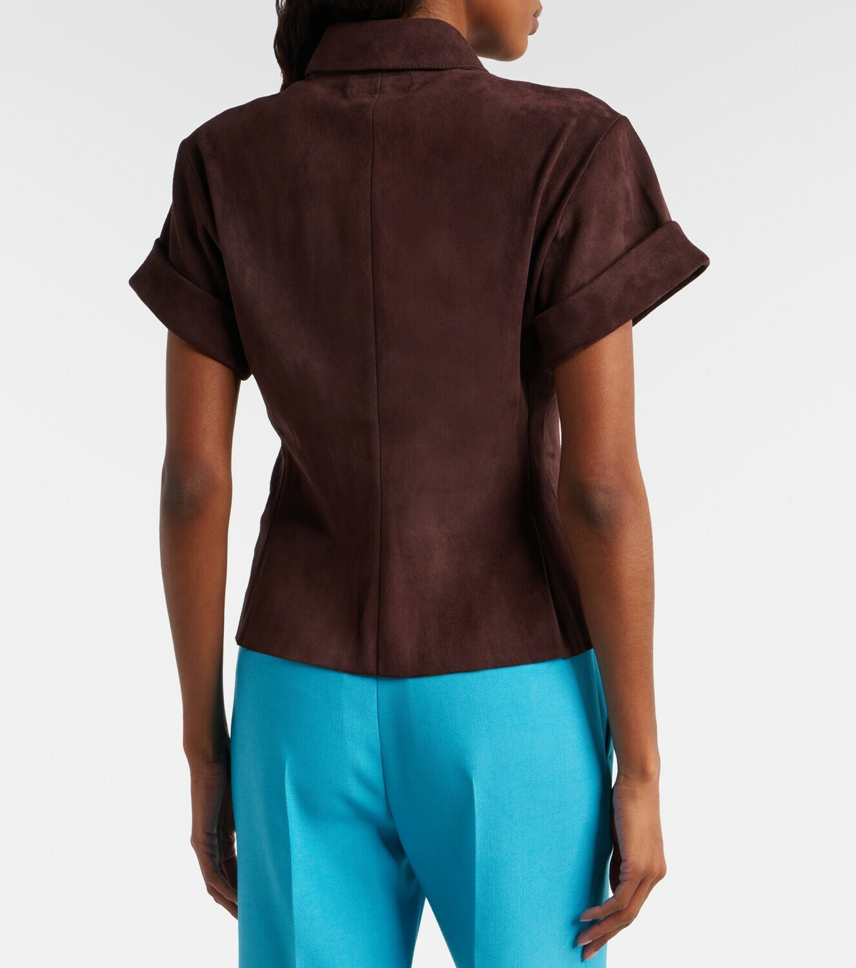 Stouls Miller suede shirt