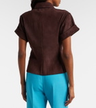 Stouls Miller suede shirt