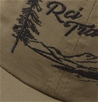 Reese Cooper® - Logo-Embroidered Cotton-Canvas Baseball Cap - Green