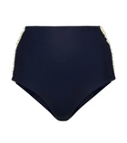 Johanna Ortiz Kakadu high-rise bikini bottoms