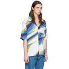 Missoni White Printed Short Sleeve Shirt