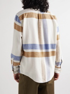 Portuguese Flannel - Checked Cotton-Flannel Shirt - Neutrals