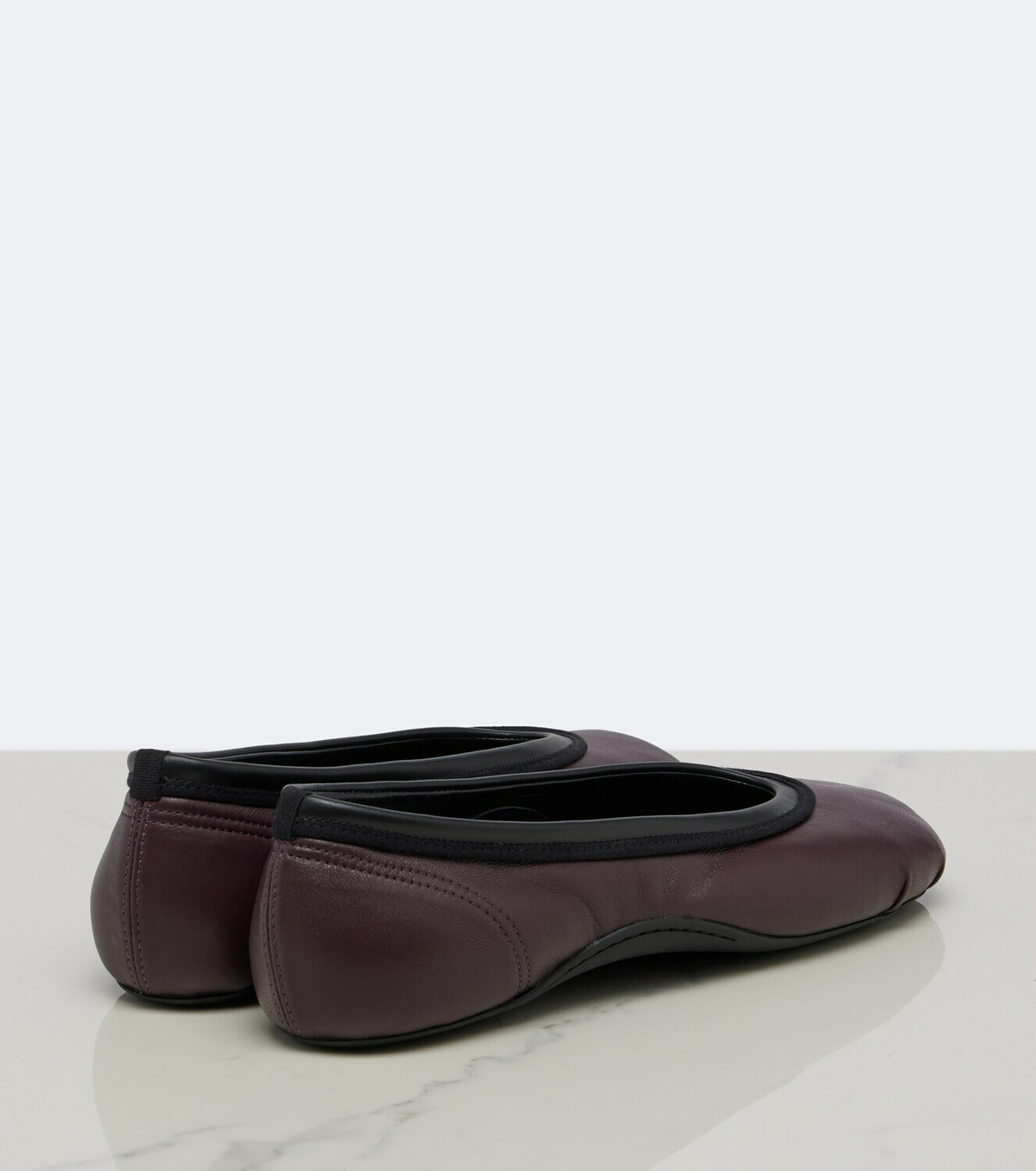 Dries Van Noten Leather ballet flats