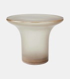 101 Copenhagen Trumpet Low glass side table
