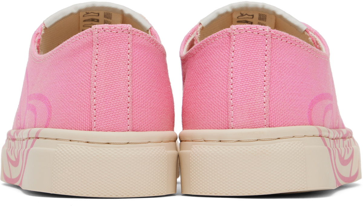 ★Vivienne Westwood★ ピンク Plimsoll ローカットスニーカー Vivienne Westwood: ピンク Plimsoll ローカットスニーカー