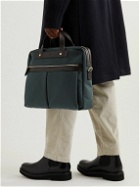 Mismo - M/S Office Leather-Trimmed Nylon Briefcase