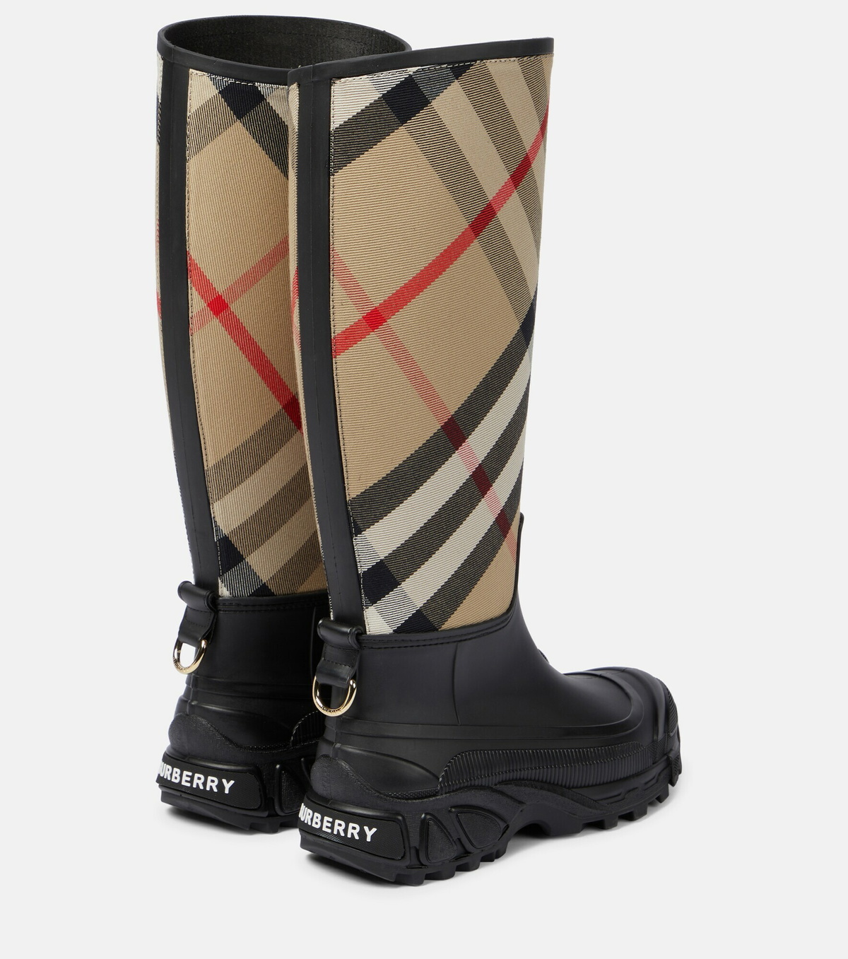 Burberry House Check Rain Boots