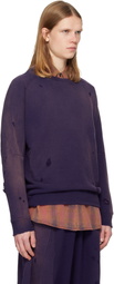 NEEDLES Purple Darts Sweatshirt