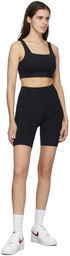 Girlfriend Collective Black Pocket Bike Shorts