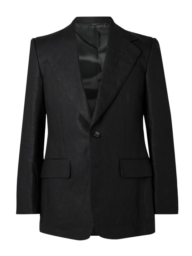 Photo: Husbands - Linen Suit Jacket - Black