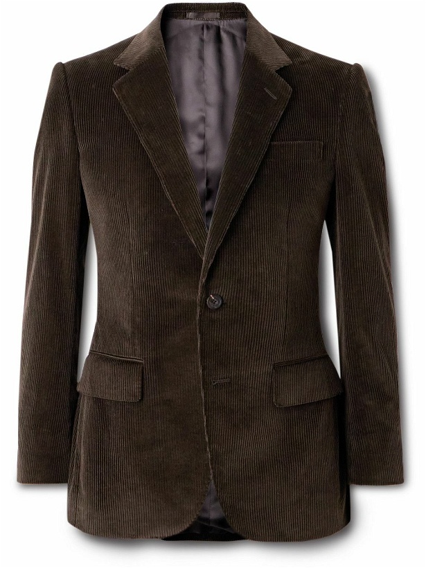 Photo: Kingsman - Cotton-Corduroy Suit Jacket - Brown