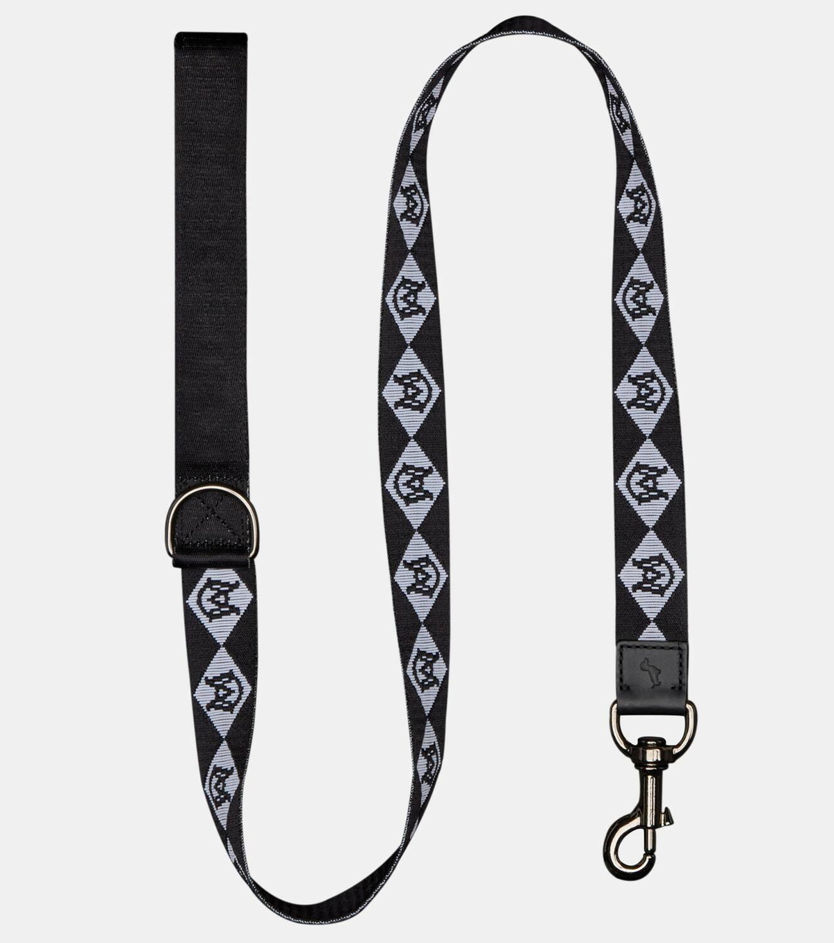 Moncler Moncler Poldo Dog Couture jacquard leather-trimmed leash