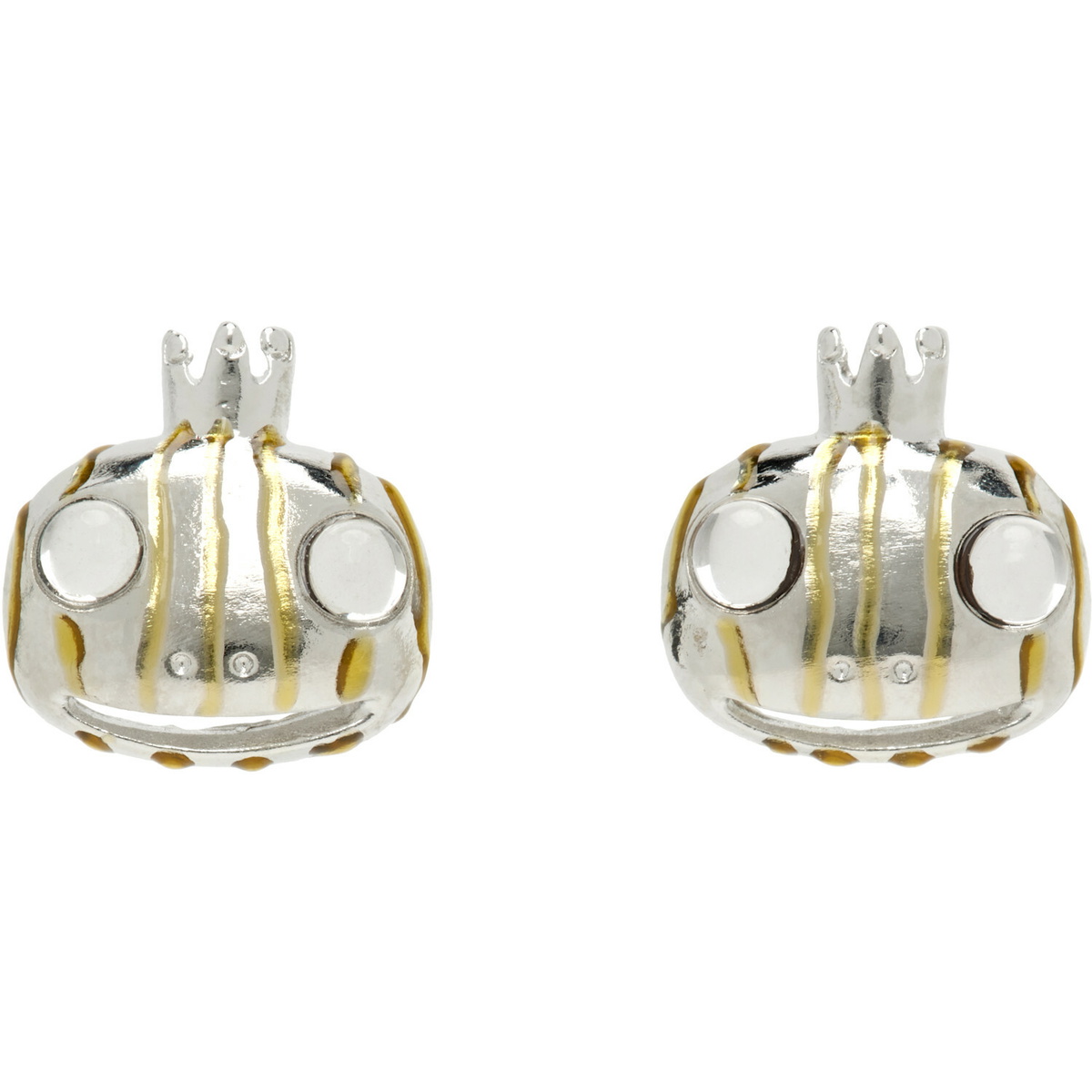 Collina Strada Frog Prince Stud Earrings