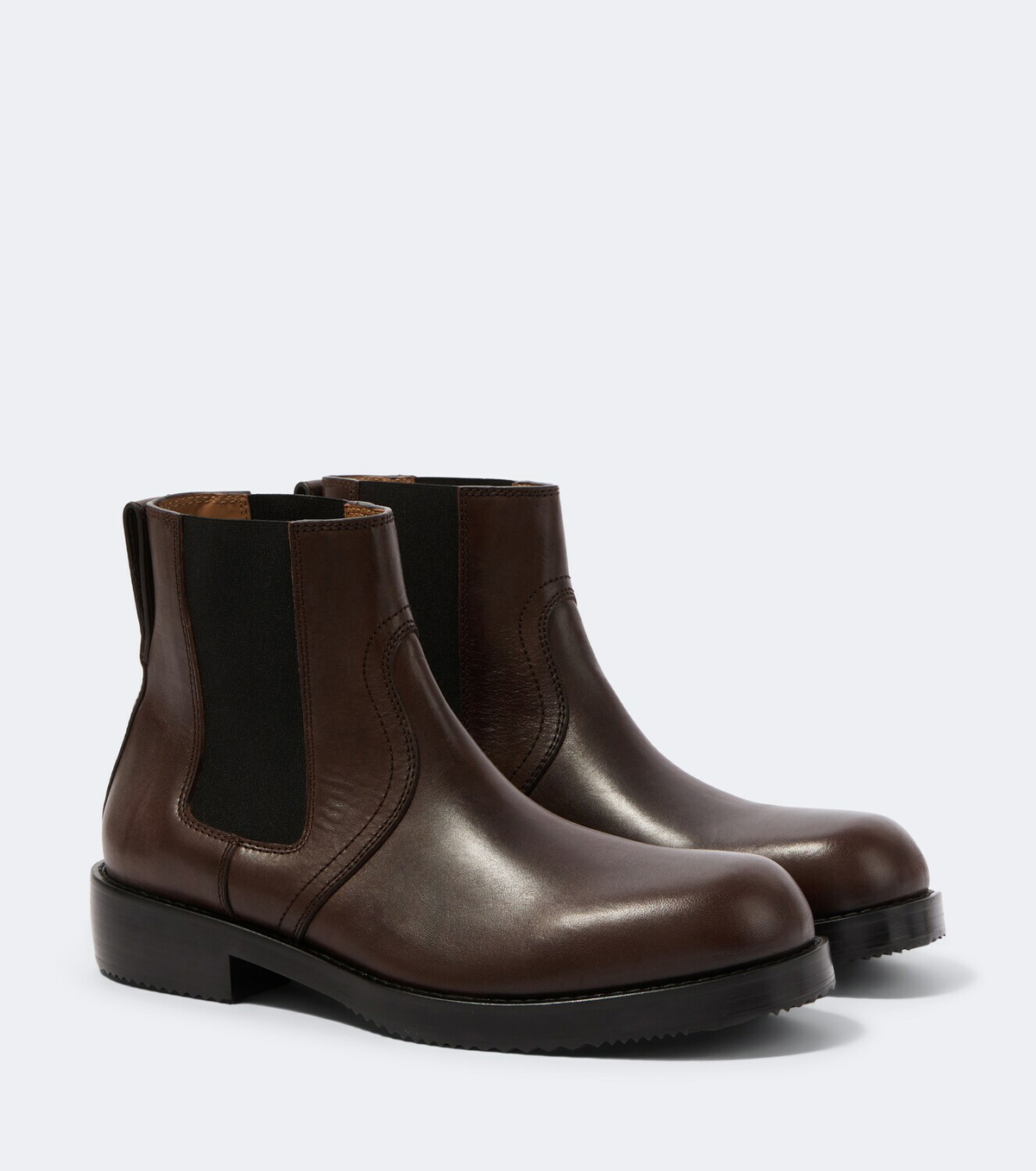 Dries Van Noten Leather Chelsea boots