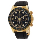 Rolex Cosmograph Daytona Chronograph Automatic Diamond Black Dial Watch 116518BKDR