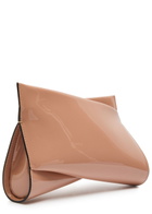 Christian Louboutin Loubitwist Patent Leather Clutch - Beige - One Size