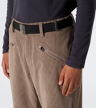 Bogner Corven belted corduroy ski pants