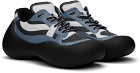JW Anderson Blue & Black Bumper Hike Low Top Sneakers