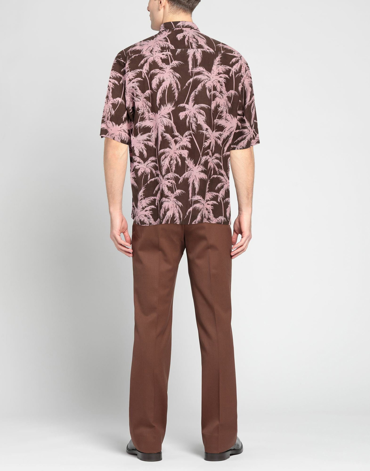 Pt Torino Mens Shirt in Brown