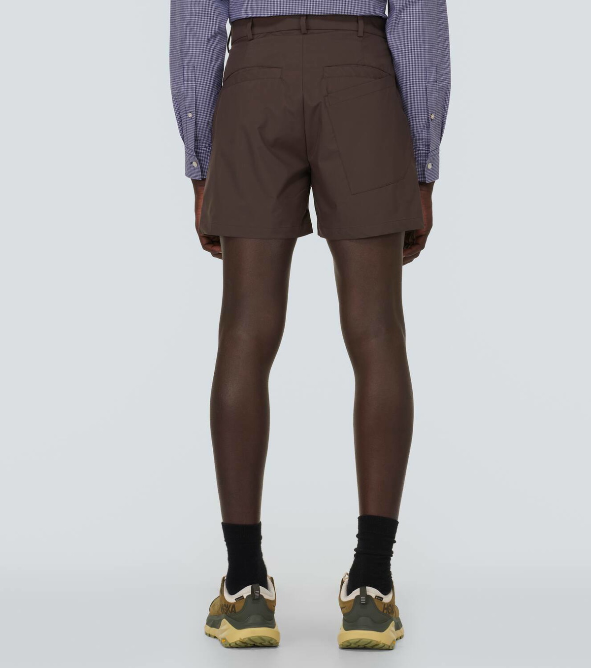 Ranra Stufur mid-rise technical shorts