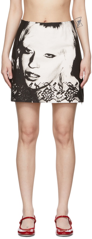 Photo: Rose Murdoch SSENSE Exclusive Black Lucy Mini Skirt