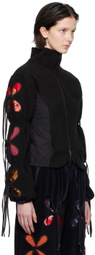 J.Kim Black Bozor Cardigan