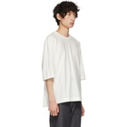 Homme Plisse Issey Miyake White Release T-Shirt