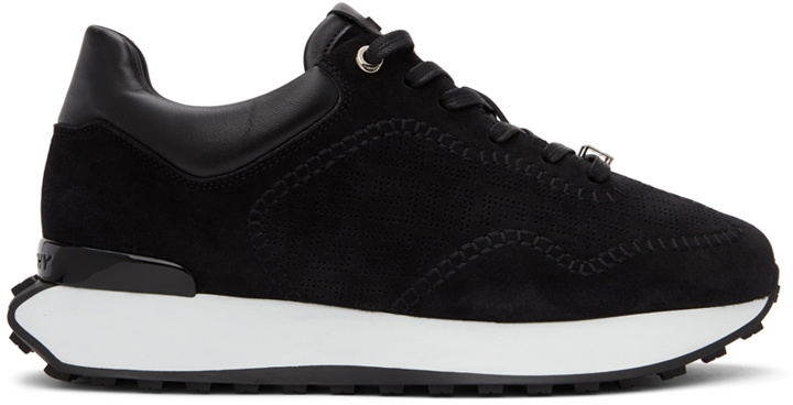 Photo: Givenchy Black GIV Runner Sneakers