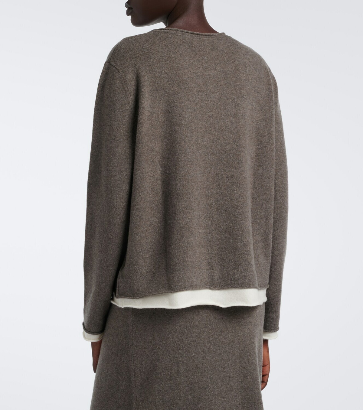 Arch4 Finley layered cashmere sweater