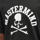 Mastermind Japan Men's College Logo Skull T-Shirt in Black