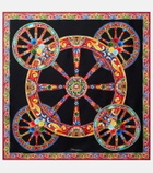 Dolce&Gabbana Carretto silk twill scarf