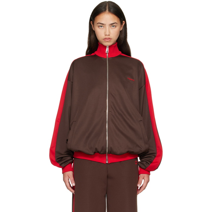 Photo: Coperni Brown Oversized Track Jacket