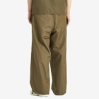 Taion Men's Military Reversible Wide Trousers in Black