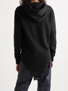 RICK OWENS - Champion Logo-Embroidered Loopback Cotton-Jersey Hoodie - Black - XL