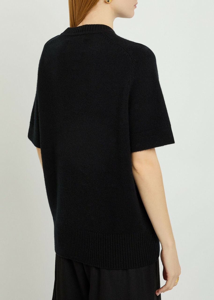 Extreme Cashmere N°454 Scott Cashmere-blend top - Black - One Size