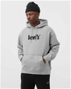 Levis Relaxed Graphic Hoodie Grey - Mens - Hoodies