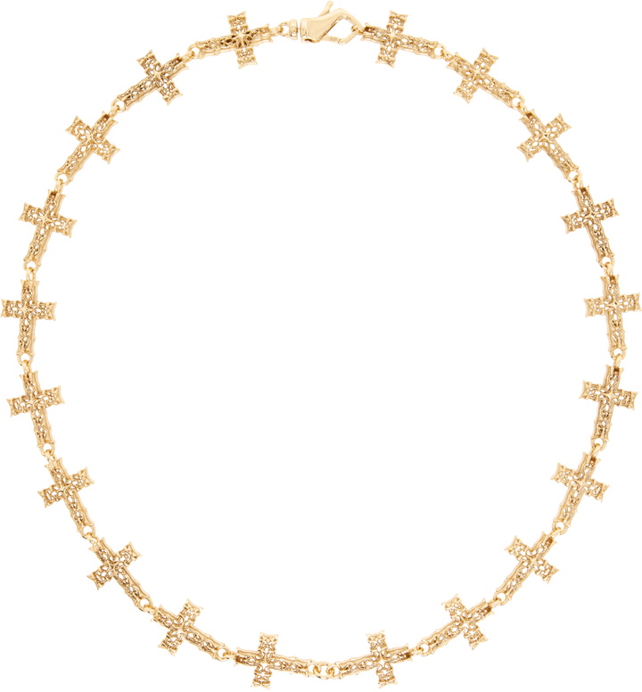 Photo: Emanuele Bicocchi Multi Notre-Dame Cross Necklace