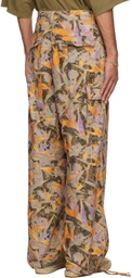 drew house Multicolor Printed Cargo Pants