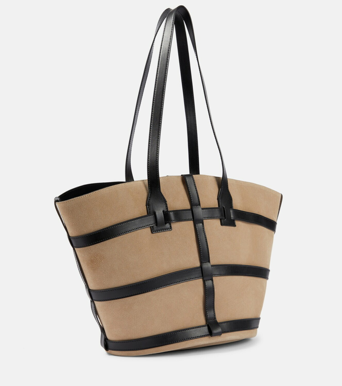 Altuzarra Park Place Large suede tote bag