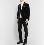 Richard James - Charcoal Cotton-Velvet Blazer - Gray