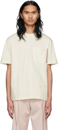 Hugo Beige Cotton T-Shirt