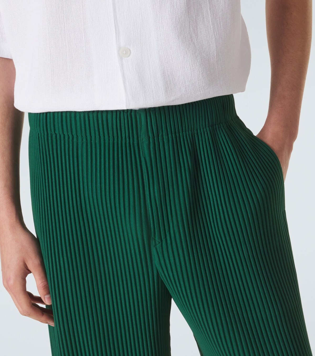 Homme Plissé Issey Miyake Monthly Colors: May pleated straight